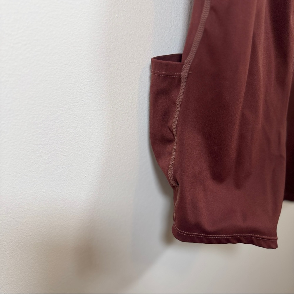 Abercrombie & Fitch Maroon Mini Slip Dress - Picture 4 of 10